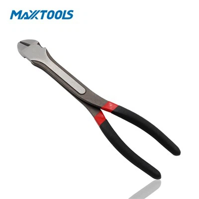 11-дюймовые плоскогубцы с изогнутыми носами и двухцветной виниловой рукояткой
